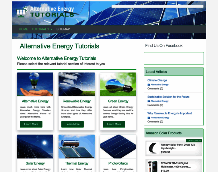 Alternative-energy-tutorials.com thumbnail
