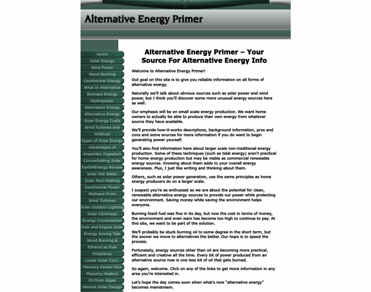 Alternativeenergyprimer.com thumbnail