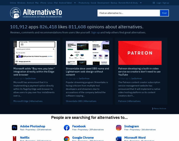 Alternativeto.net thumbnail
