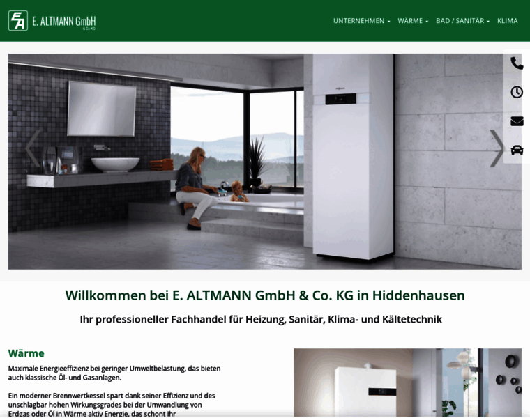 Altmann-heizung.de thumbnail