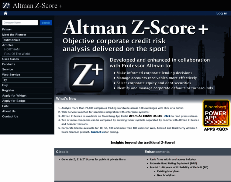 Altmanzscoreplus.com thumbnail