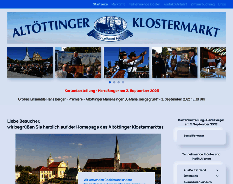 Altoettinger-klostermarkt.de thumbnail