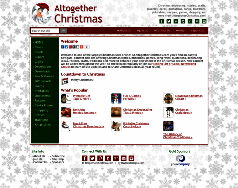Altogetherchristmas.com thumbnail