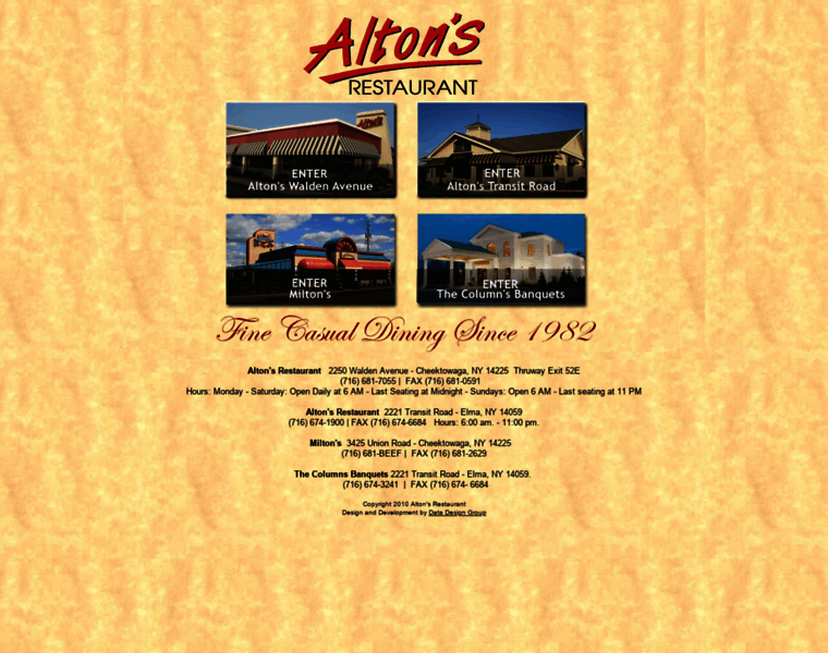 Altonsrestaurant.com thumbnail