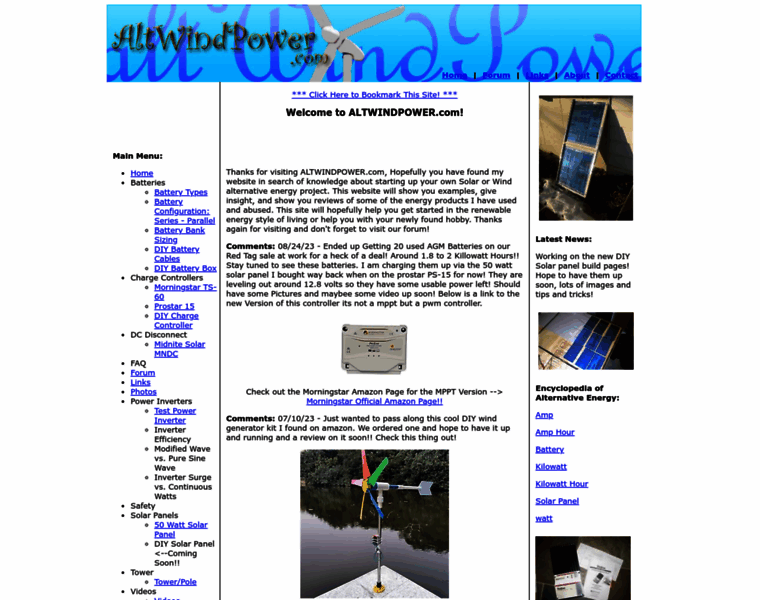 Altwindpower.com thumbnail