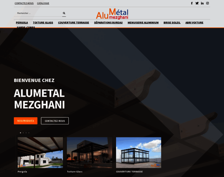Alumetal-mezghani.com thumbnail