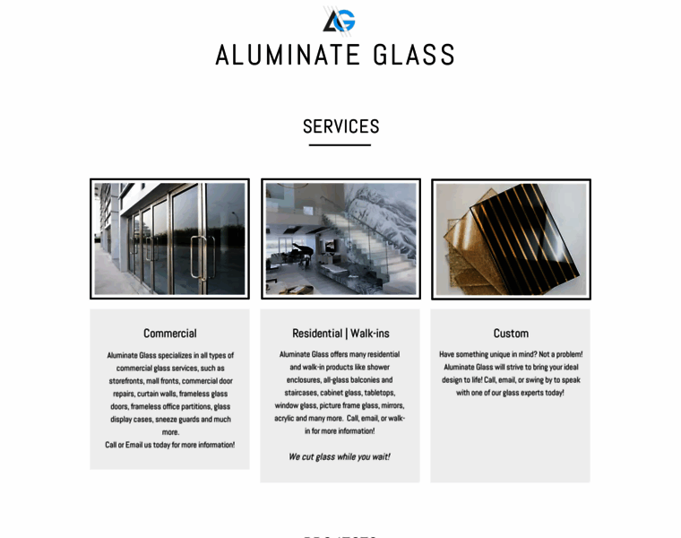 Aluminateglass.com thumbnail