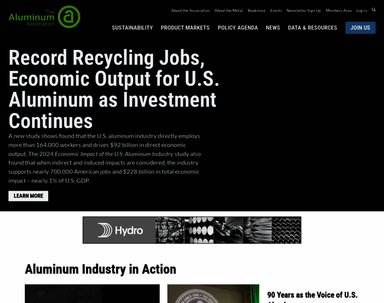 Aluminum.org thumbnail