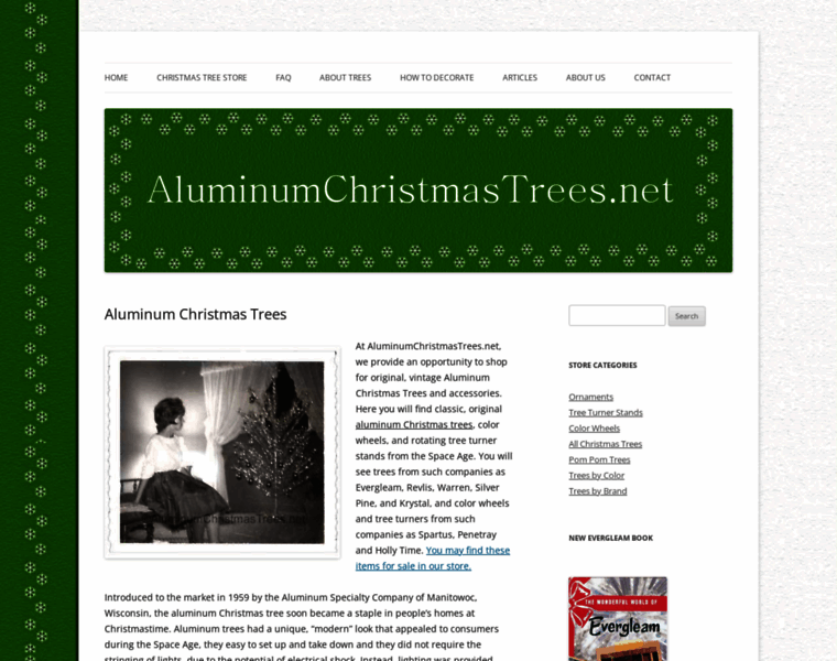 Aluminumchristmastrees.net thumbnail