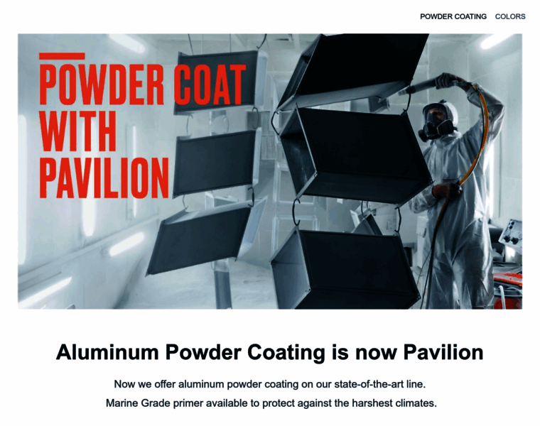 Aluminumpowdercoating.com thumbnail