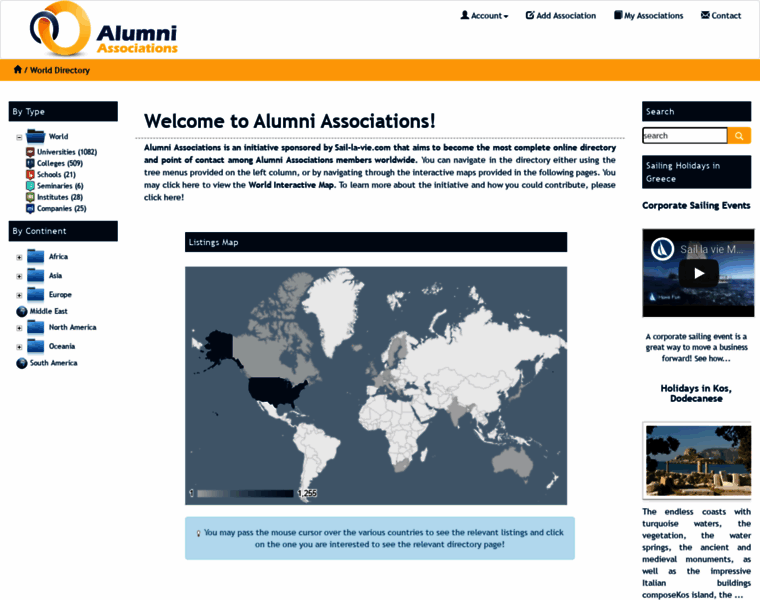 Alumni-associations.org thumbnail