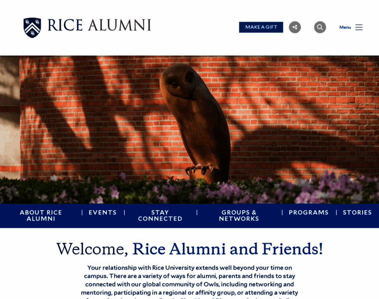 Alumni.rice.edu thumbnail