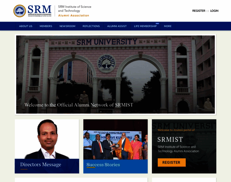 Alumni.srmuniv.ac.in thumbnail