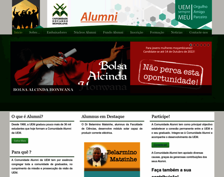 Alumni.uem.mz thumbnail