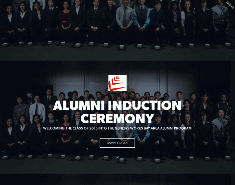 Alumniinductionceremony2015.splashthat.com thumbnail