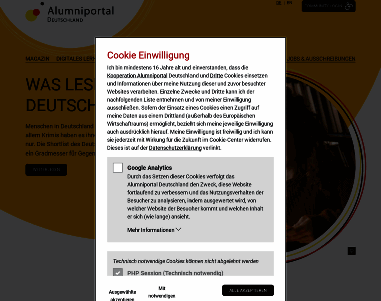 Alumniportal-deutschland.de thumbnail
