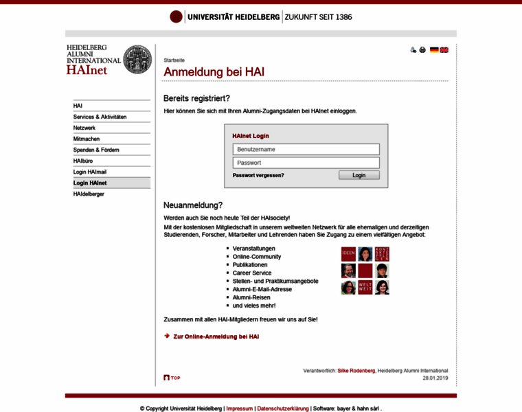 Alumniportal-heidelberg.de thumbnail