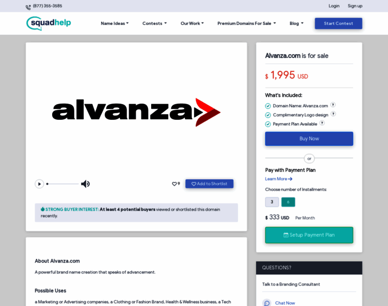 Alvanza.com thumbnail