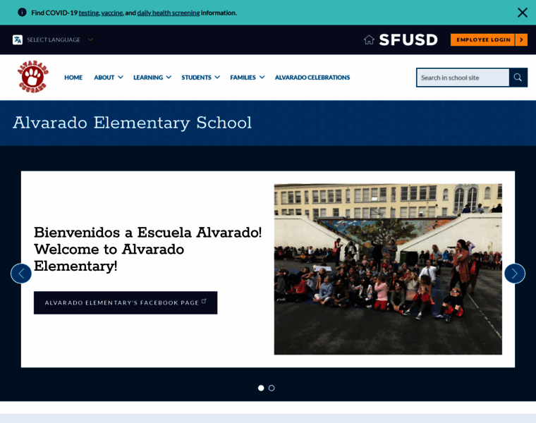 Alvaradoschool.net thumbnail
