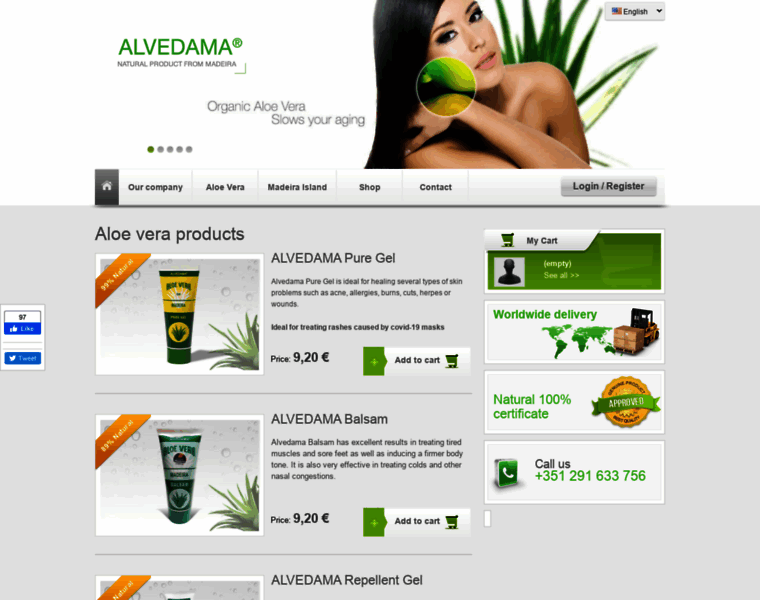 Alvedama.com thumbnail