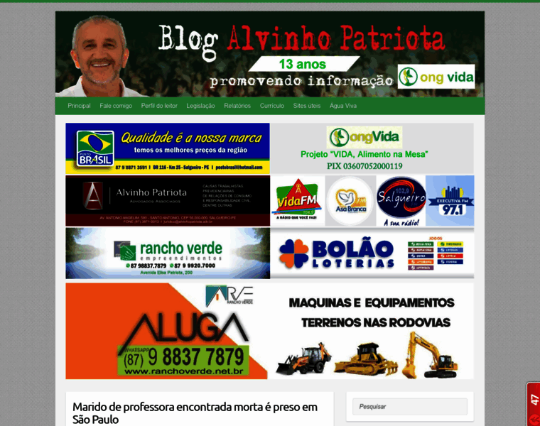 Alvinhopatriota.com.br thumbnail