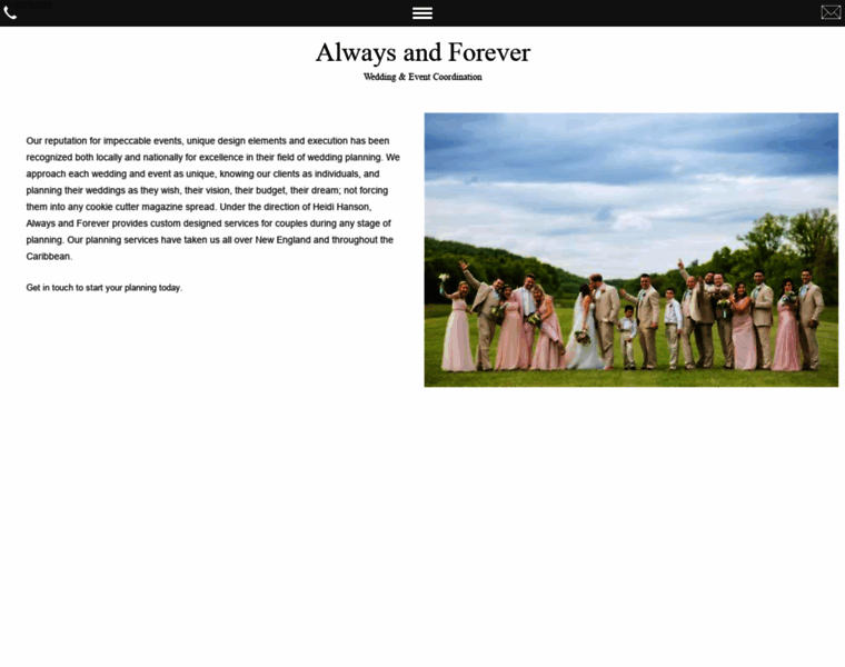 Always-and-foreverweddings.com thumbnail