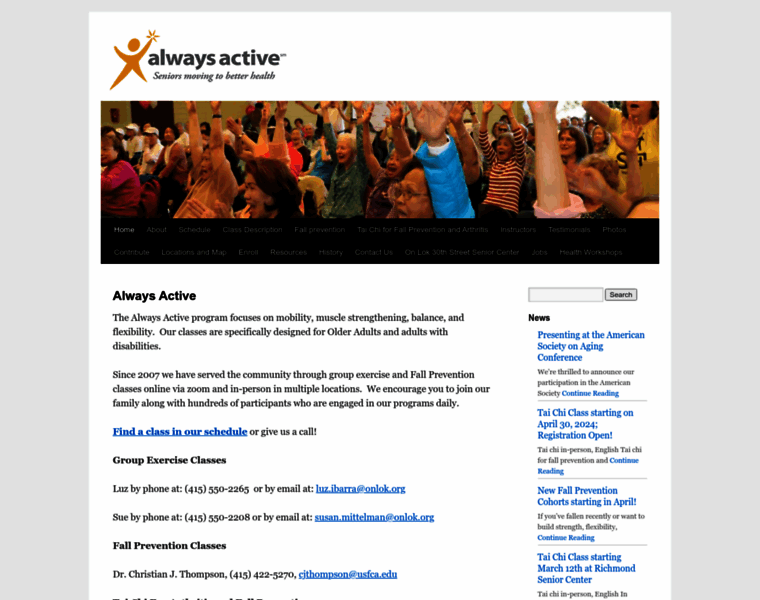 Alwaysactive.org thumbnail