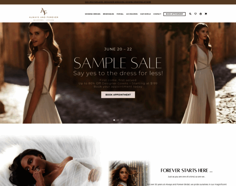 Alwaysandforeverbridal.com.au thumbnail Alwaysandforeverbridal.com.au thumbnail