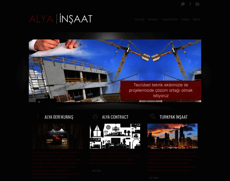 Alya-insaat.com thumbnail
