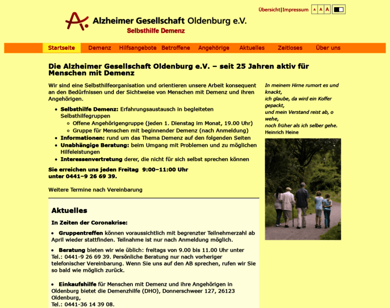 Alzheimer-oldenburg.de thumbnail