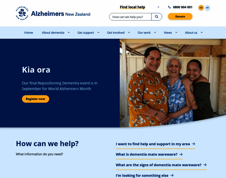 Alzheimers.org.nz thumbnail