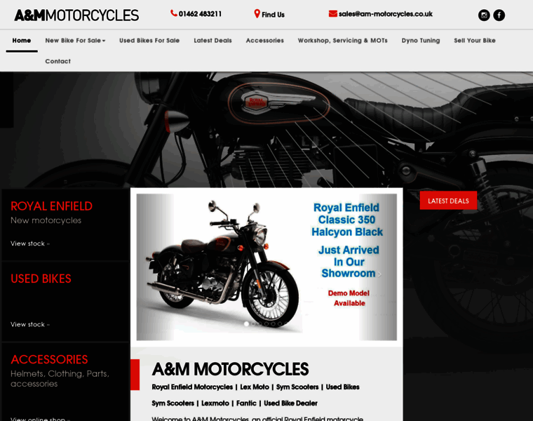 Am-motorcycles.co.uk thumbnail