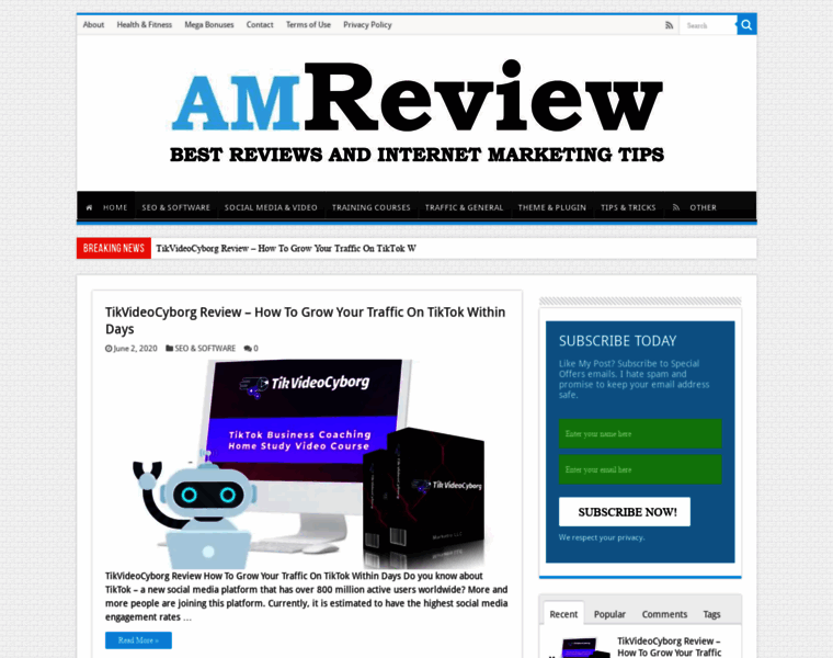 Am-review.com thumbnail