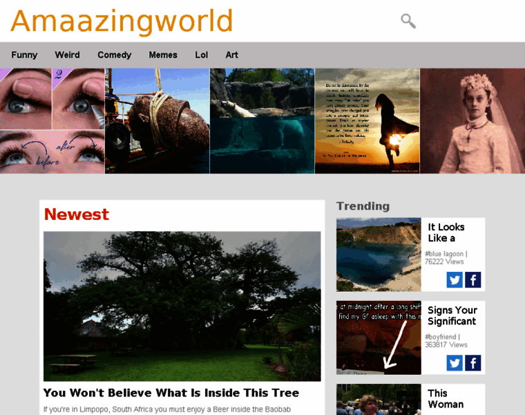 Amaazingworld.com thumbnail