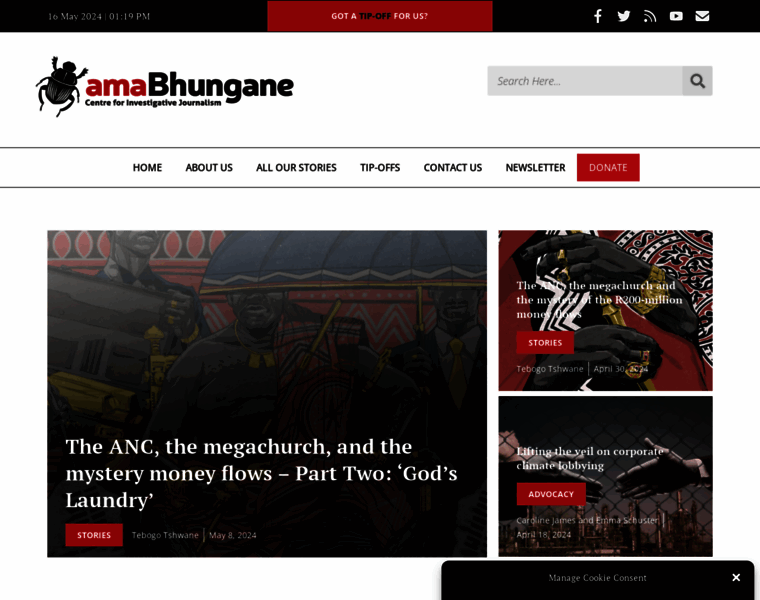 Amabhungane.co.za thumbnail