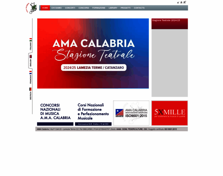 Amacalabria.org thumbnail