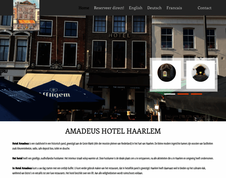Amadeus-hotel.com thumbnail