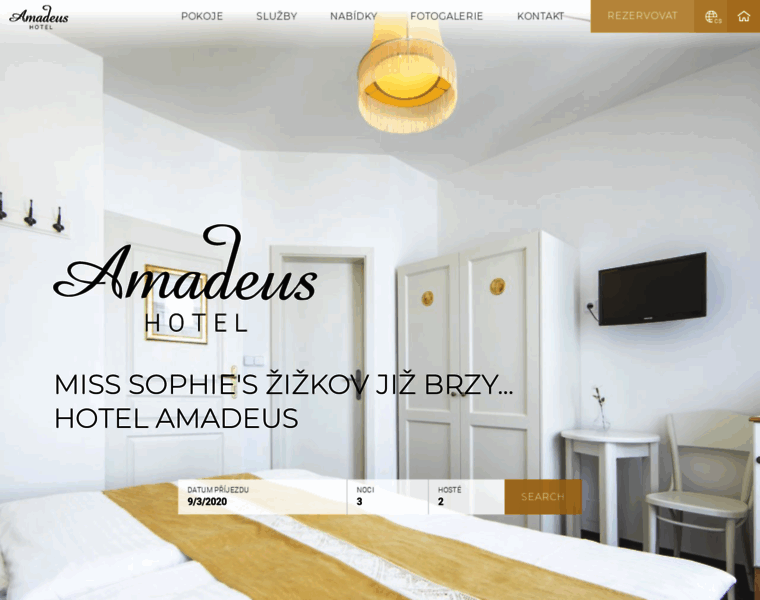 Amadeushotel.cz thumbnail