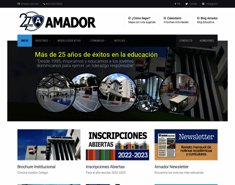 Amador.edu.do thumbnail