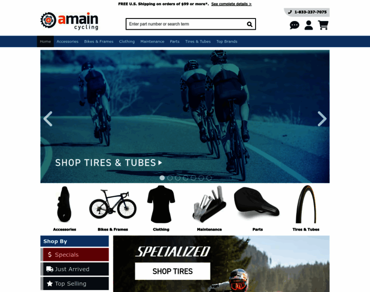 Amaincycling.com thumbnail