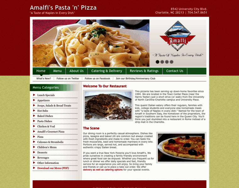 Amalfi-charlotte.com thumbnail