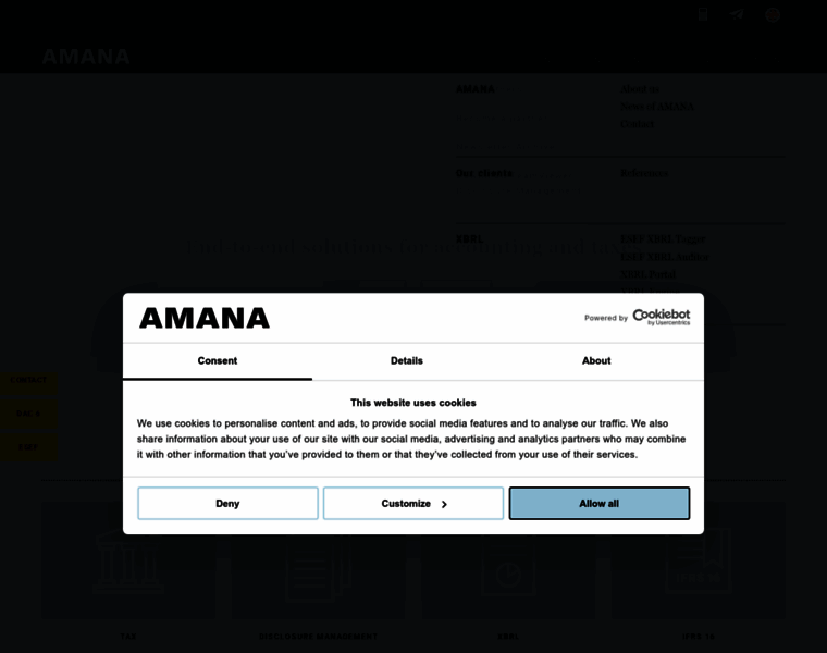 Amana-consulting.de thumbnail