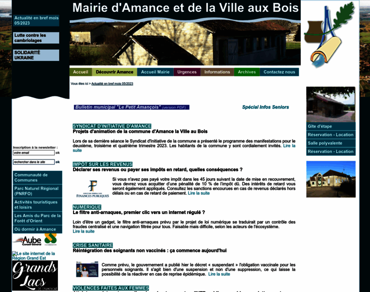 Amancevilleaubois.fr thumbnail