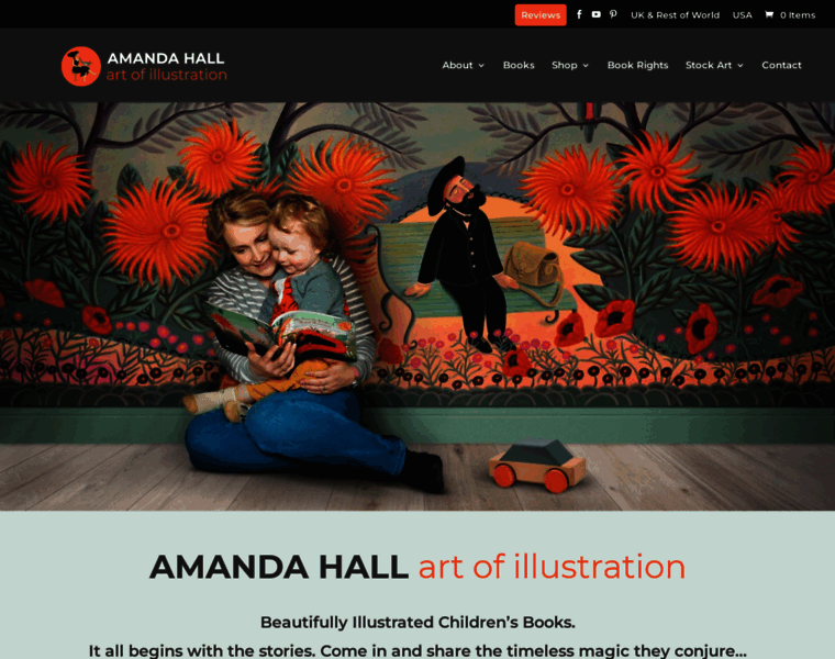 Amandahall-illustration.com thumbnail
