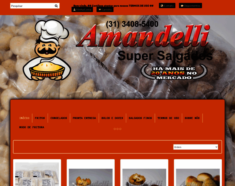 Amandelli.com.br thumbnail