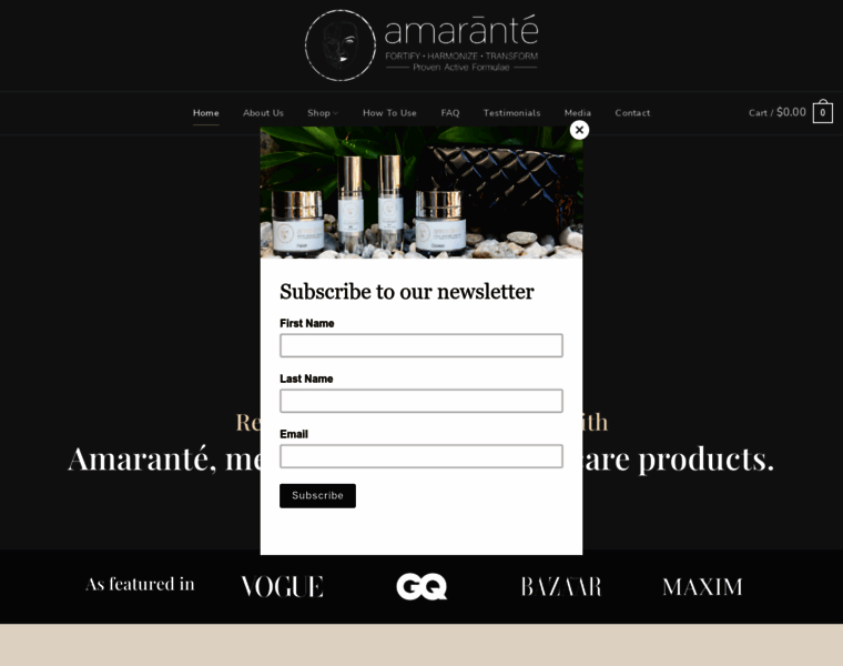 Amarante.com.au thumbnail