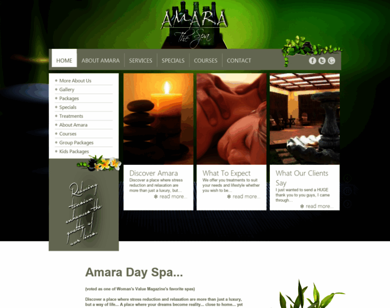 Amaraspa.co.za thumbnail