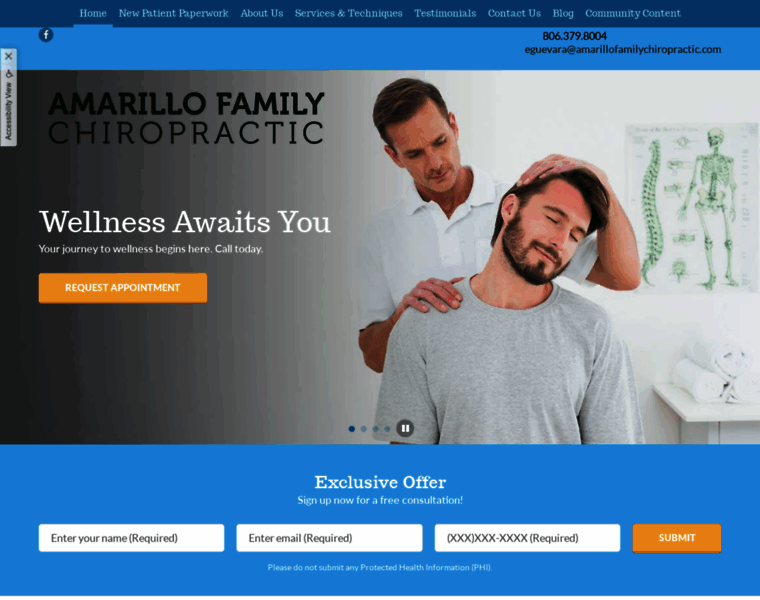 Amarillofamilychiropractic.com thumbnail