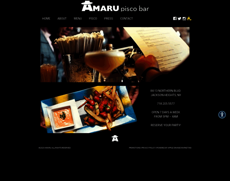 Amarubar.com thumbnail