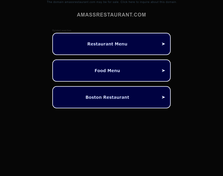 Amassrestaurant.com thumbnail